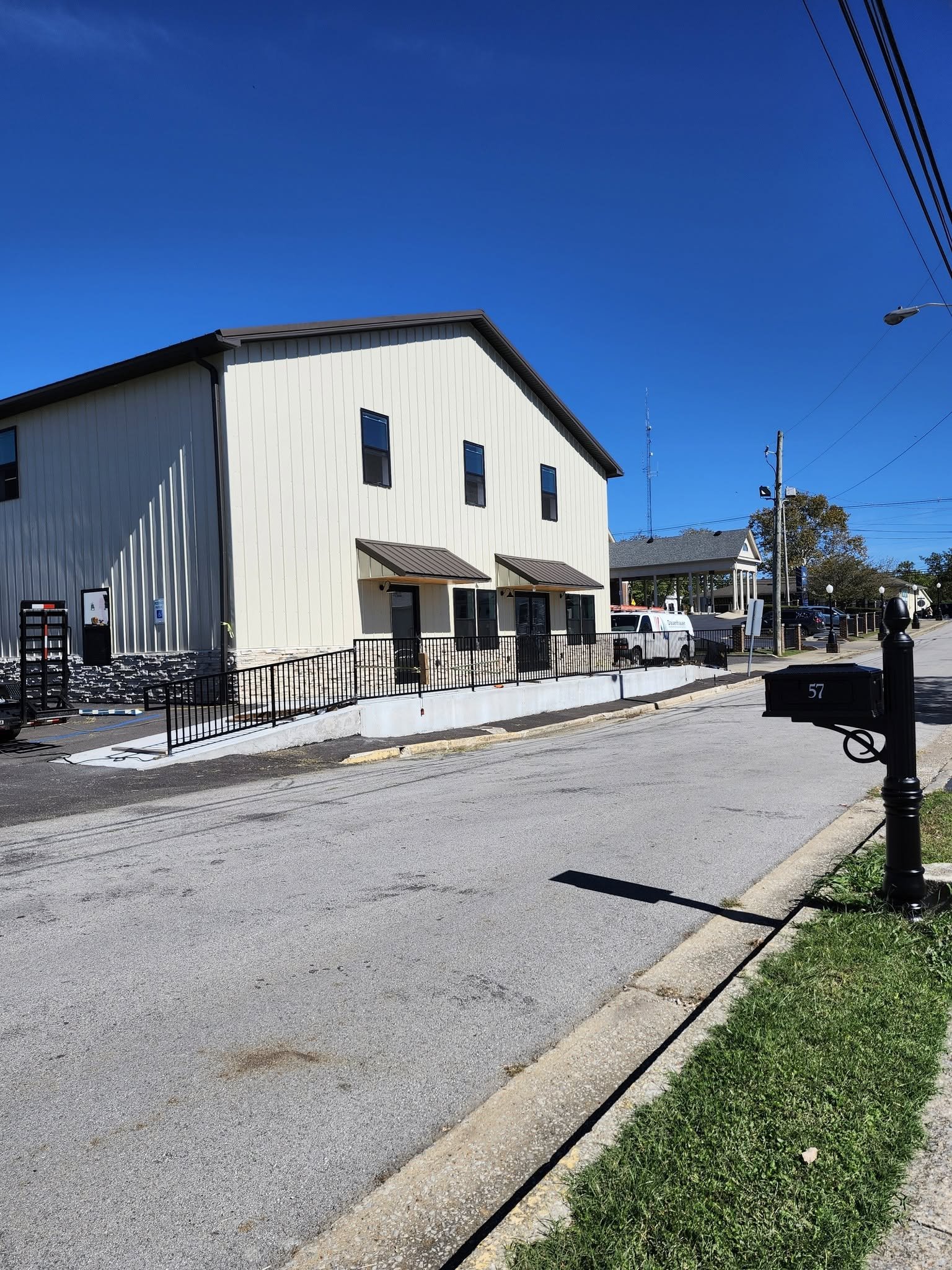 Christian Social Service Center building in Owingsville, Kentucky